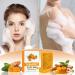 Turmeric Exfoliating Soap Kojic Acid Soap Natural Lightening Soap Deep Cleansing Smooth Skin Natural S - Buy Online on GoSupps.com
