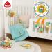 Fehn Bath Towel Sleeping Forest | Hooded Baby Towel with Fox - Soft Cotton Poncho for Infants & Toddlers (0+ Months) | 80 x 80 cm Bathing Towel - Buy Online on GoSupps.com