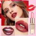 Waterproof Lipstick For Women Moisturizing Tinted Lip Balm Lipstick With Glossy Effect Hydrating Formula Perfect For Weddings Bridal Parties & Teens - Buy Online on GoSupps.com