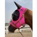 TGW RIDING Horse Fly Mask Super Comfort Horse Fly Mask Elasticity Fly Mask with Ears (L Dark Pink) L dark pink