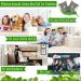 Activated Bamboo Charcoal Bags Odor Absorber - 15 Pack 100g - Home, Car, Closet, Shoe, Basement, Pet Safe Air Purifying Bag - Natural Eliminator & Freshener - Buy Online on GoSupps.com