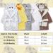 Metzuyan Baby Girls & Boys Duck Plush Fleece Dressing Gown Robe 6-12 Months | Animal Themed Unisex Robe - Buy Online on GoSupps.com