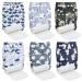 Langsprit 6 Pack Baby Cloth Diaper with Highly Absorbent Inserts, Baby Reusable Diapers, Cloth Diapers Newborn, Washable Cloth Diapers, Reusable Unisex Baby Diapers 6 Sheep