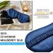 Sidney Sleep Silk Eye Mask - 100% Mulberry Silk for Women and Men - Ultra Soft, Breathable Sleep Mask with Travel Bag (Navy) - Buy Online on GoSupps.com