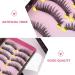 POPETPOP 10 Pairs Fake Eyelashes False Lashes Makeup Eyelashes Faux Lashes Natural Eyelashes Ladies Girls Women Lashes Long Eyelashes Artificial Fiber Dense Miss False Eyelashes - Buy Online on GoSupps.com