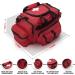 ASA TECHMED First Aid Responder EMS Trauma Bag Deluxe - Red - Buy Online on GoSupps.com