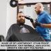Shop Professional Waterproof Hair Dye Cape - Stylish Salon Apron for Men & Women | Barber Hair Cutting & Coloring Apron with Window - Buy Online on GoSupps.com