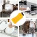Silicone Dish Sponge Multi-Purpose Dish Brush | Scrub Brush Kitchen Cleaning Tool Sponge Scraper for Easy Cleaning & Dishwashing - Buy Online on GoSupps.com