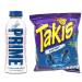 PRIME Hydration Sports Drink by Logan Paul & KSI - Los Angeles (LA) Dodgers 500ml + Takis Blue Heat Limited Edition 3.25oz- US Import