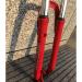 DONSP1986 26 Bike Suspension Fork & 1 1/8 Headset Combo - Red Disc Brake Bicycle Fork - Buy Online on GoSupps.com