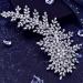 AMORARSI Pearl Rhinestone Wedding Hair Comb - Crystal Bridal Hair Accessories for Bridesmaids (Silver) - Buy Online on GoSupps.com