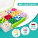 Fullicon Extra Large Pill Organizer - 12 Compartment Moisture Proof Travel Case with Removable Dividers & Secure Buckles - Ideal for Vitamins | Green - Buy Online on GoSupps.com