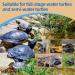 Sobirdos Turtle Treats 3 in 1 Meat Turtle Food Made with Fresh Meat Chicken&Duck&Fish Freeze-Dried Enriched Protein & Vitamins Aquatic Turtle Food(90g/3.17oz) - Buy Online on GoSupps.com