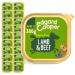 Edgard & Cooper wet feed for dogs (lamb & beef 300g x 18) grain -free natural ingredients and fresh meat full of essential amino acids lamb/beef 300 g (18 Pack)
