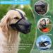 Fwlwtwss Dog Muzzle - Adjustable Rounded Mesh Design for Small Medium & Large Dogs - Prevents Biting Chewing & Barking (XL) - Buy Online on GoSupps.com