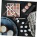 CANIGHT 12pcs Cosmetic Supplies Brow Pencil Brush Coffee Eyebrow Pencil Powder Wood - Buy Online on GoSupps.com