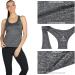 Icyzone Women's Workout Tank Tops - Racerback Athletic Yoga Shirts (Pack of 3) - Royal Blue/Purple/Charcoal - Medium - Buy Online on GoSupps.com