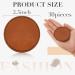30 Pcs Blank Faux Leather Hat Patches - Adhesive, Laserable, Brown - Perfect for Hats, Jackets, Backpacks - Glowforge Laser Supplies - Buy Online on GoSupps.com