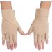 Professional UV Glove for Nail Lamp | Anti-UV Fiber Cotton Manicure Tool - Beige - Buy Online on GoSupps.com