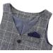 Famuka Baby Boys Gentleman Suits Tuxedo Set in Grey - Size 110 - Buy Online on GoSupps.com