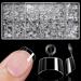 600Pcs Short Square Nail Tips Half Cover Square Acrylic Nails Tips Extra Short Clear Fake Nails Square Gel x Nails 12Sizes for DIY Nail Salon Extra Short Square