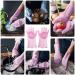 Multifunctional Silicone Dishwashing Gloves for Household Waterproof Kitchen Cleaning Gloves Thin Pet Bath Gloves gray One-size-fits-all - Buy Online on GoSupps.com