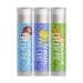 Delight Naturals Spring Desserts Lip Balm Gift Set - Banana Cream Pie Lemon Pound Cake Coconut Cream Pie
