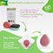 Sinutan Konjac Sponge Set | 100% Natural Bamboo Activated Carbon & Green Tea | Detox Facial Cleaning Sponges | Eco-Friendly Gift Idea - Buy Online on GoSupps.com