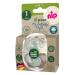Nip Schnuller My Butterfly Night Green - Eco-Friendly Silicone Pacifier for Babies (0-6 Months) - Extra Suction Part Toddler & Jaw-Friendly Lightweight Design - Buy Online on GoSupps.com