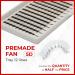 Shop 5D Premade Fan Eyelash Extensions | 120 Fans C/D Curl Mix Length 9-15mm | The Lash Supply - Buy Online on GoSupps.com