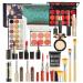 Multifunction Luxury Makeup Kit Set - 17 PCs Christmas Gift Box | Premium Cosmetics Collection - Buy Online on GoSupps.com