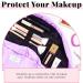 Flat Lay Makeup Bag - Travel Cosmetic Organizer with Drawstring Closure - Brush Holder & Large Pockets - 50cm - Buy Online on GoSupps.com