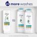 Dove Daily Moisture Shampoo & Conditioner Set for Dry Hair - 2X More Washes in 30 Seconds - 20 fl oz (Pack of 2) - Buy Online on GoSupps.com