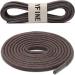 YFINE Round Waxed Dress Shoelaces 31.5 INCH (80CM) 04 Dark Brown - 2 Pairs - Buy Online on GoSupps.com