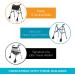 Stander Replacement Ski Glides  Compatible with The EZ Fold-N-Go Walker and The Able Life Space Saver Walker  Black  5-Pack 5 Pack - Buy Online on GoSupps.com