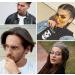 JJCCN Clear Lens Glasses Non Prescription Metal Frame Eyewear Women Men Gold - Buy Online on GoSupps.com