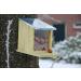 Squirrel Nut Feeder Zinc Roof Pinewood FSC 100% Wildlife Garden - Buy Online on GoSupps.com