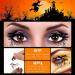 12 Pairs Black Fabric Eye Shadow Tattoo Sticker | Reusable Eye Liner Party & Stage Makeup Tool - Buy Online on GoSupps.com