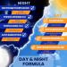 Timely Maximum Strength Day & Night Cold & Flu Relief - Compare to Mucinex Fast Max - 40 Caplets for Fast Acting All-in-One Relief - Buy Online on GoSupps.com