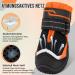 Slowton Dog Shoes - Breathable Protective Boots for Small Medium & Large Dogs | Non-Slip Sole & Adjustable Reflective Velcro | Size 6 (Width 6.5 cm) - Buy Online on GoSupps.com