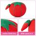Tomato Pin Cushion Set for Sewing Needle Holder - 6 Pieces, Foam Padded - DIY Handcraft Tool - Various Sizes Included - Buy Online on GoSupps.com