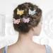 Arqumi Butterfly Hair Clips - Set of 8 Colorful Clips with Pearls for Girls, Teens & Women - Buy Online on GoSupps.com
