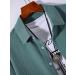 OYOANGLE Men's 2 Piece Outfit: Short Sleeve Striped Shirt and Shorts Set - X-Large Green - Buy Online on GoSupps.com