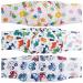 Micoooyo washable abdominal bandage for male |Reusable dog diapers |Suction -able dog wraps with adjustable closure-small (3-pack animals & fruits & cars) animals obtautos small 22.8-33cm (waist)