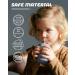 DF DUALFERV 2 Pcs Silicone Sippy Cup Set for Toddlers | Baby Straw Cup Combo for 6 Months+ | Blue Green Silicone Sippy Cups - Buy Online on GoSupps.com