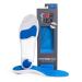 CURREX ActivePro Insoles for Basketball Volleyball Dance Running & Other Sports Shoes Arch Support Inserts to Help Reduce Fatigue & Ankle & Heel Pain for Men & Women High Arch Small Blue S