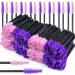 Eyelash Brush Disposable Eyelash Brushes Pink Purple 200 Pieces