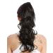 WIG ME UP N399-V-1B | Long Curly Black Hairpiece Braid Ponytail - 45 cm Velvet | International Shipping - Buy Online on GoSupps.com