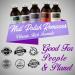 Karma Organic Wine O'clock Nail Polish with Lavender Remover - Non Toxic, Vegan, Cruelty Free, Acetone Free - Buy Online on GoSupps.com