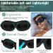 8 Pcs 3D Contoured Sleep Eye Mask Set - Adjustable Blackout Eye Covers for Men & Women | Soft & Comfy Night Blindfolds in Classic Colors (Medium - Buy Online on GoSupps.com